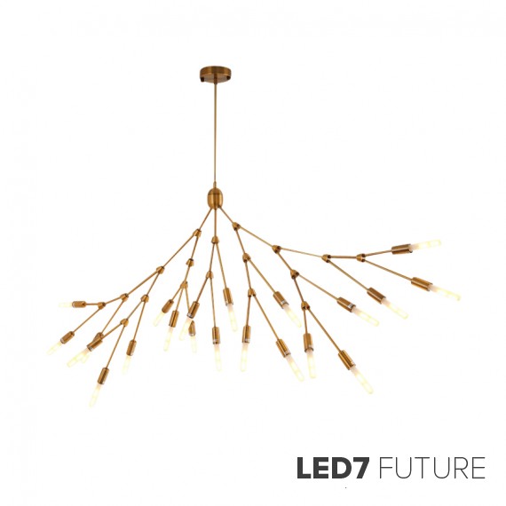 Loft Industry Modern - Brass Tree